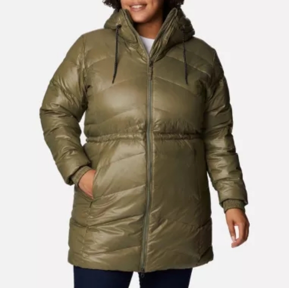Women's Icy Heights™ II Down Mid Jacket - Columbia - Picture 2 of 9